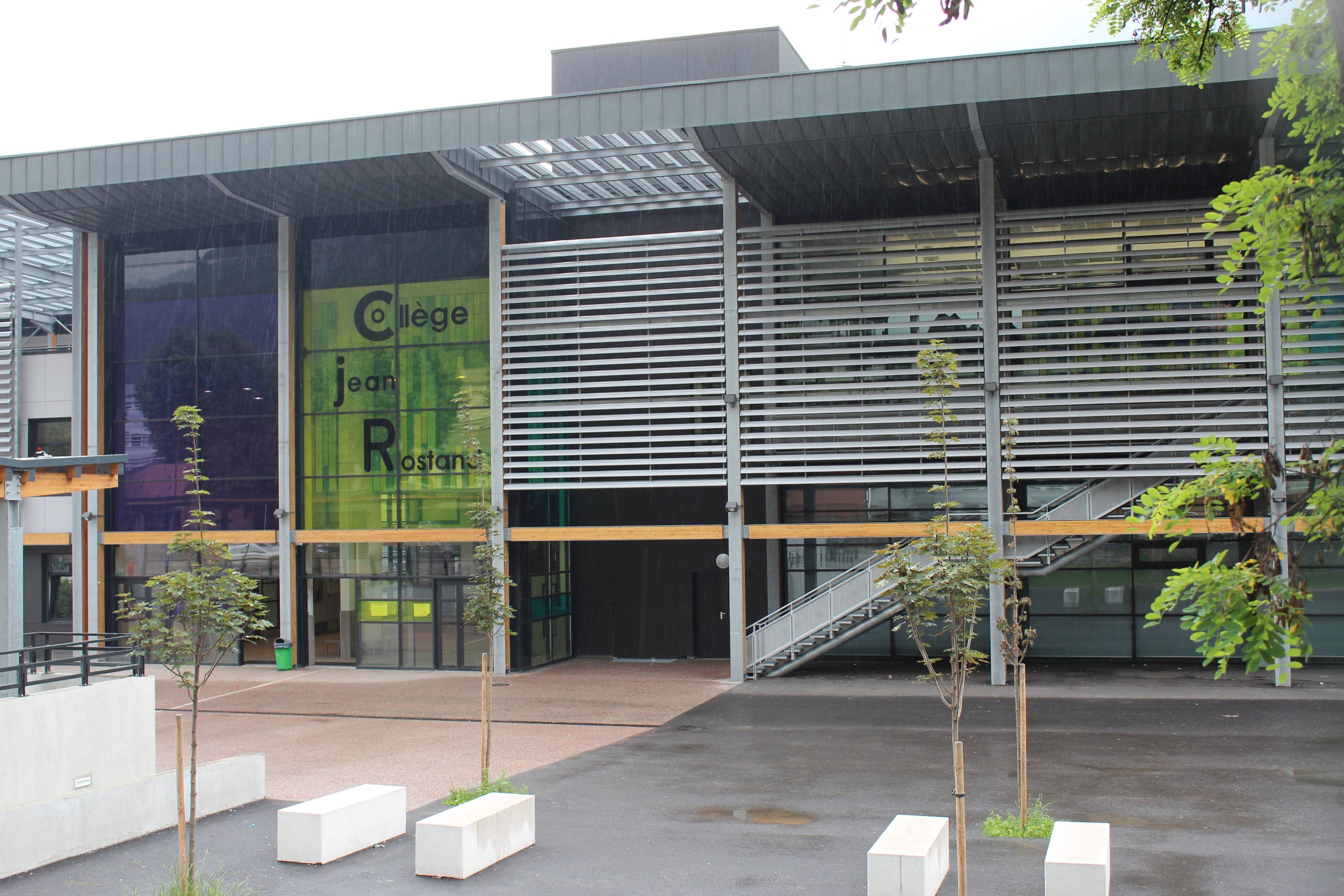 Façade collège jean rostand